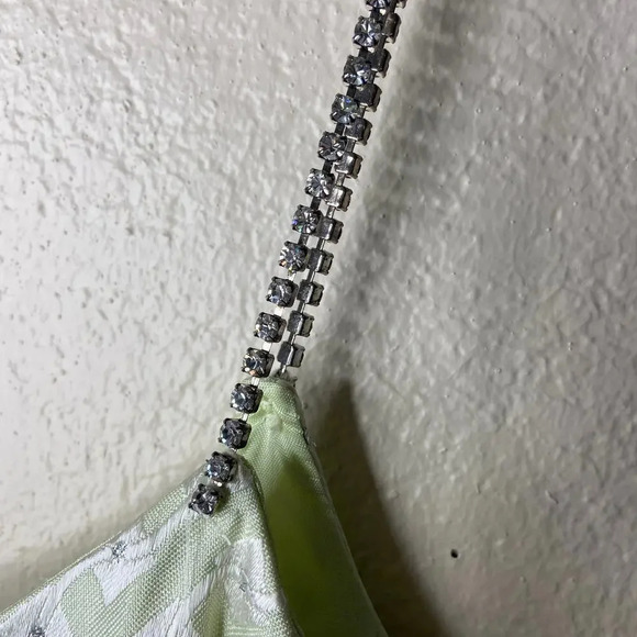 Vintage‎ Y2K Scott  McClintock Green Prom Dress 12 - Picture 5 of 12